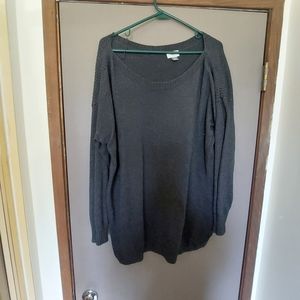 Oversized gray, light sweater